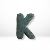 Textured Letter Shaped Cushion - AlphaPlush