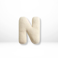 Textured Letter Shaped Cushion - AlphaPlush