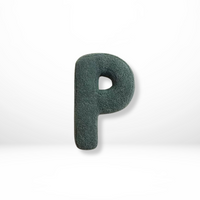 Textured Letter Shaped Cushion - AlphaPlush