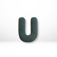 Textured Letter Shaped Cushion - AlphaPlush