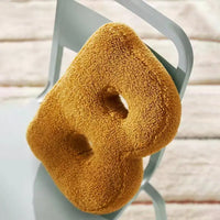 Textured Letter Shaped Cushion - AlphaPlush