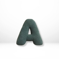 Textured Letter Shaped Cushion - AlphaPlush