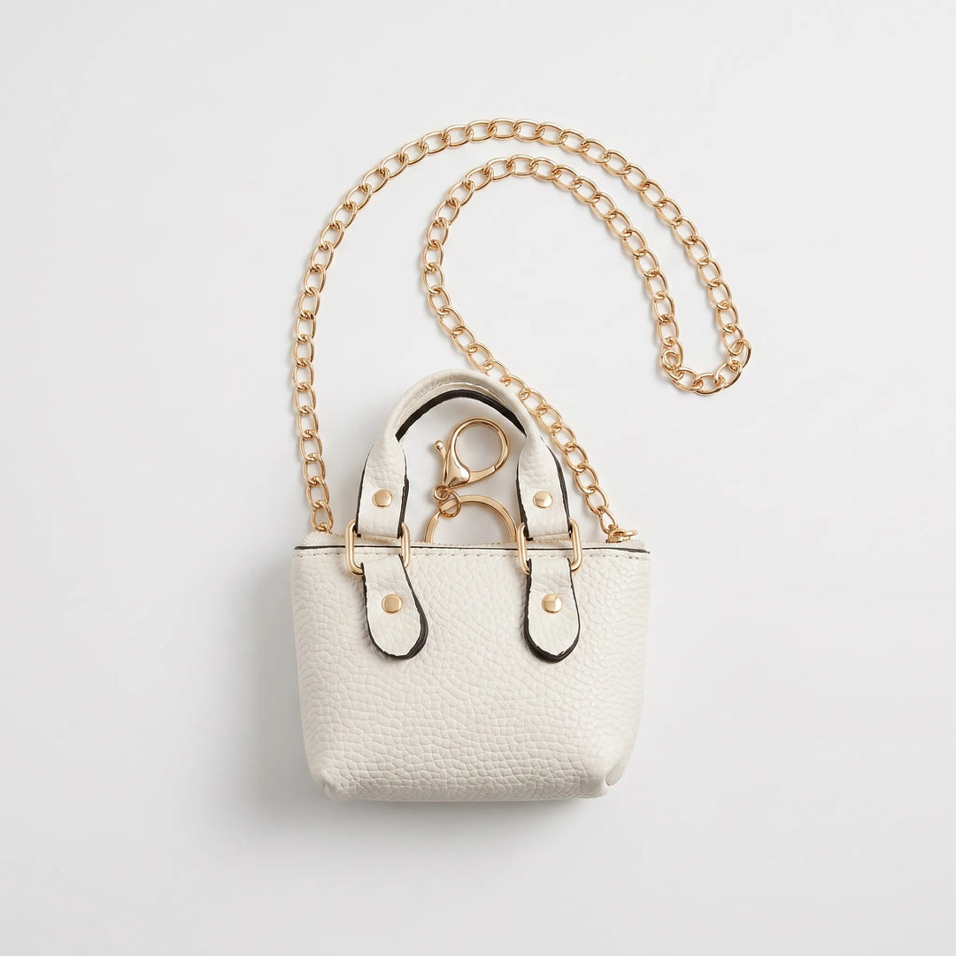 Textured Top-Handle Mini Crossbody Bag - Loxie