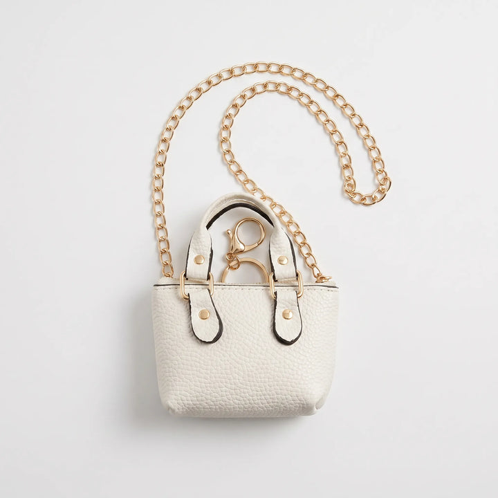 Textured Top-Handle Mini Crossbody Bag - Loxie