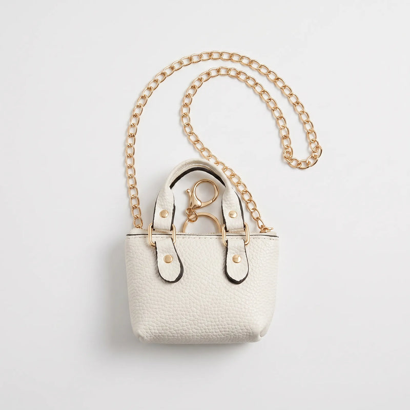 Textured Top-Handle Mini Crossbody Bag - Loxie