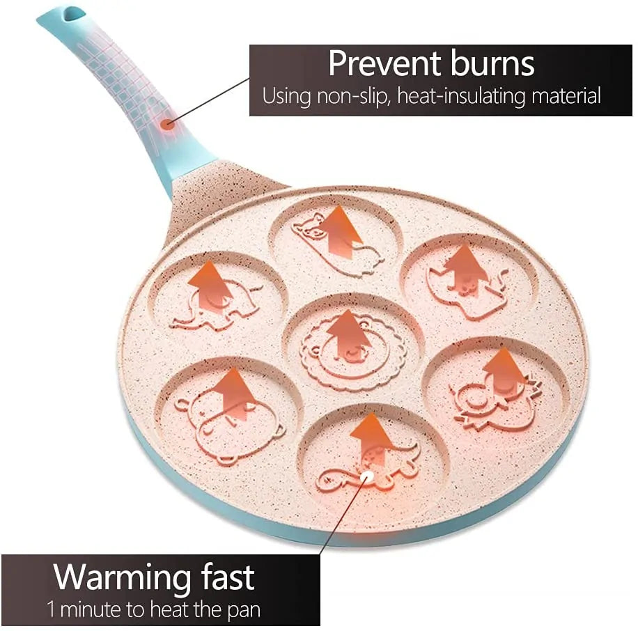 Pan with animal motif for children's pancakes, non-stick – 26 cm