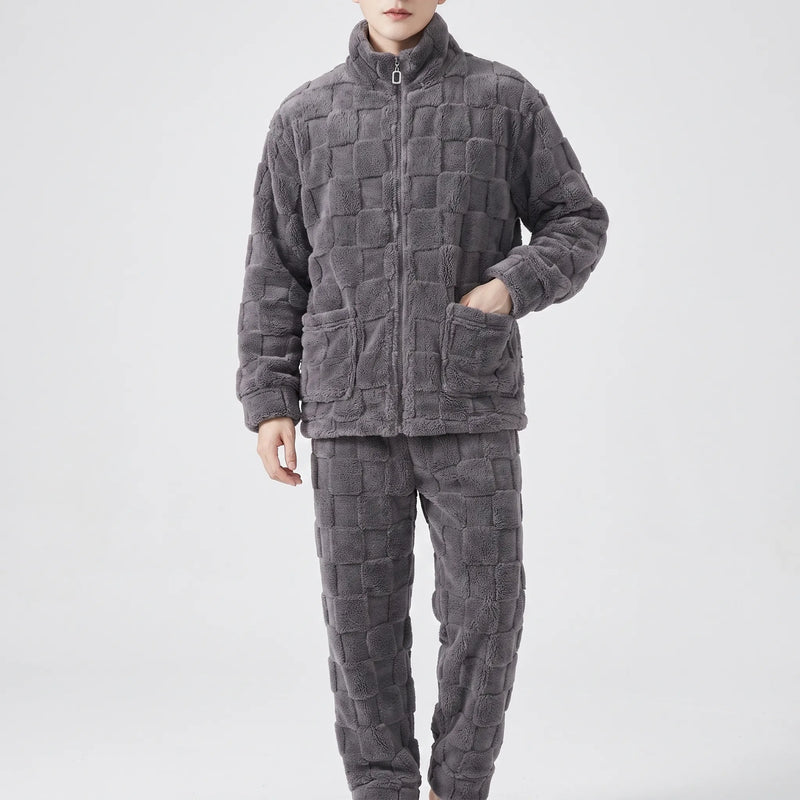 Thick Winter Mens Pyjamas - Archie