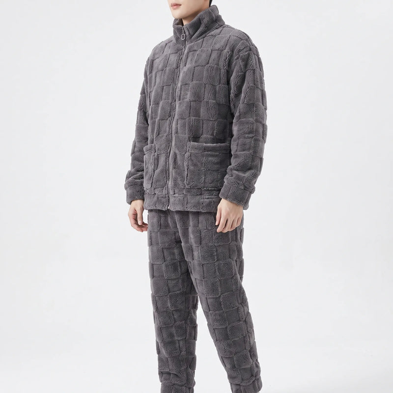 Thick Winter Mens Pyjamas - Archie