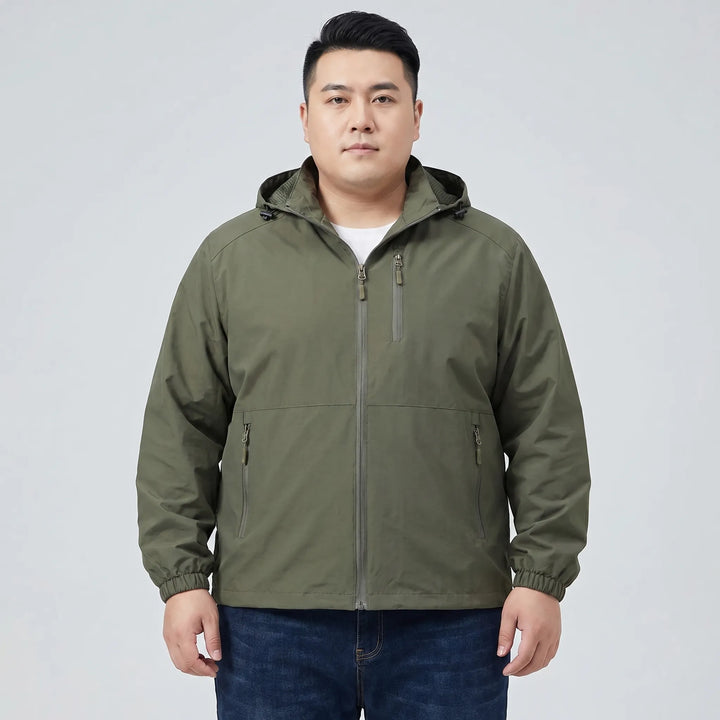 Thin Hooded Windbreaker Jacket - Clyde