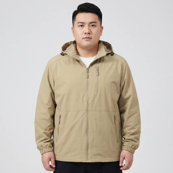 Thin Hooded Windbreaker Jacket - Clyde