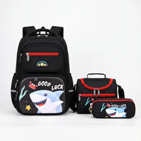 Three-Piece Coordinated School Bag Set - Ruksor