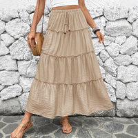 Tiered Bohemian Maxi Skirt - Kara