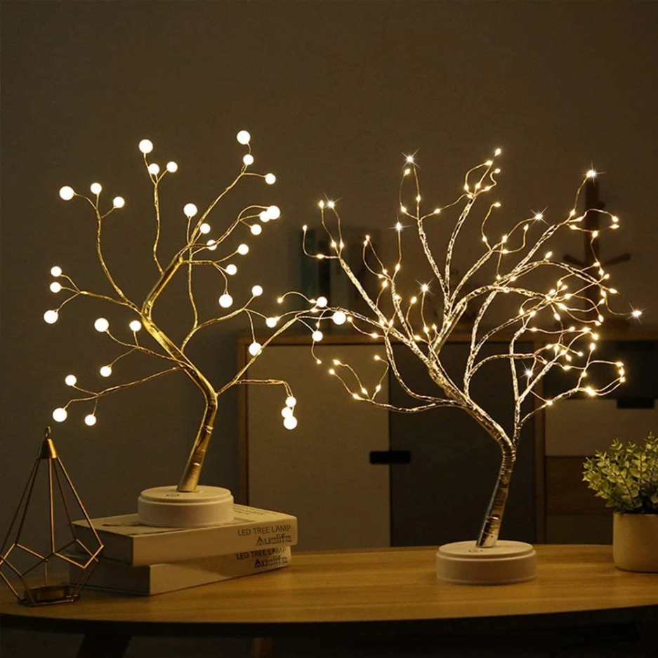Tischleuchte Mit Biegsamen Zweigen - Enchantree