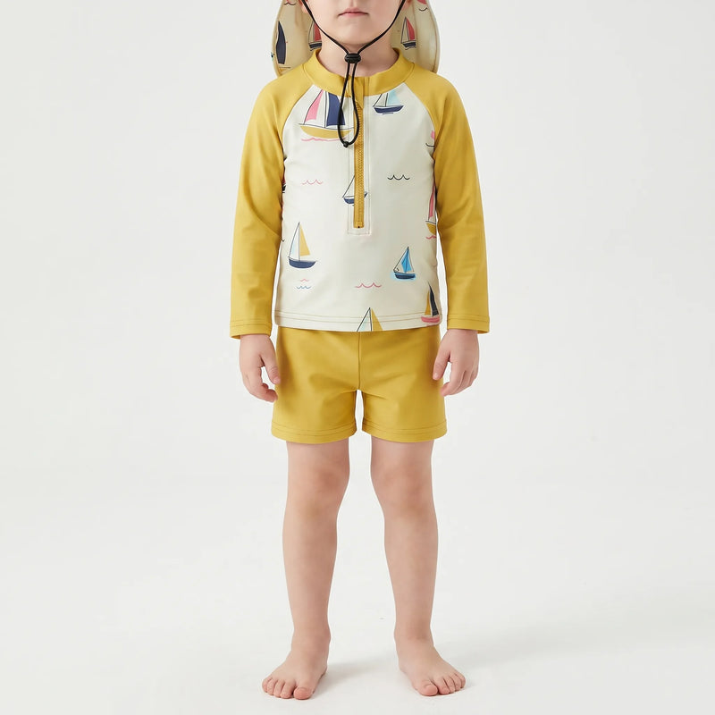 Toddler Three Piece Swim Set - Nautilot