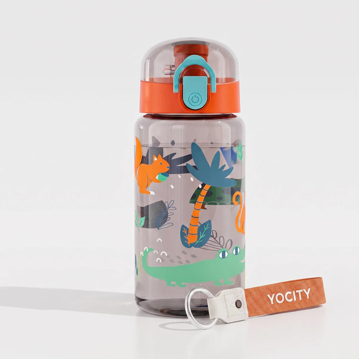 Transparent Printed Children's Water Bottle - Zydro