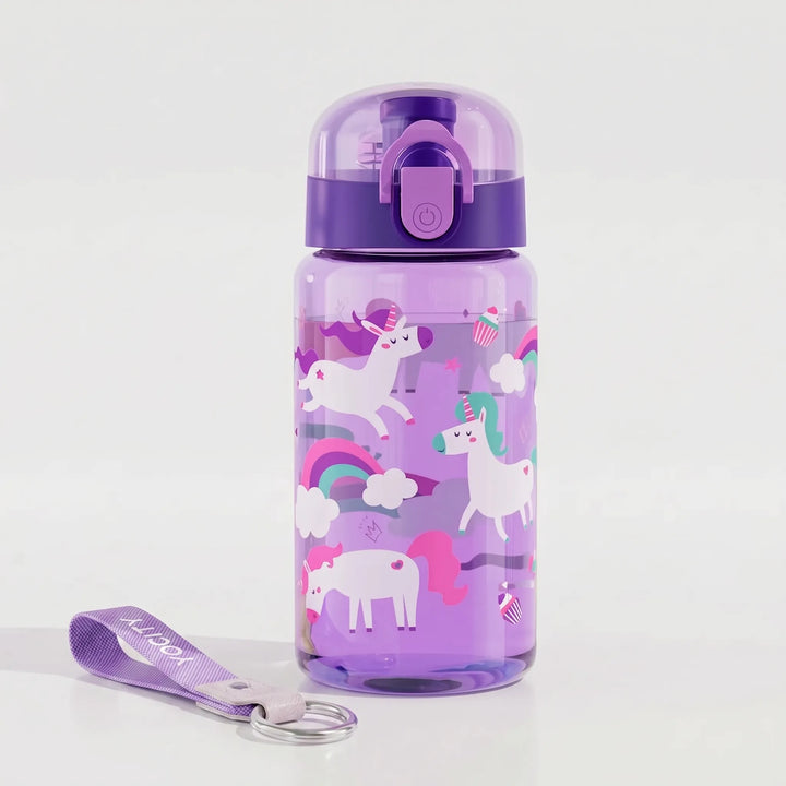 Transparent Printed Children's Water Bottle - Zydro