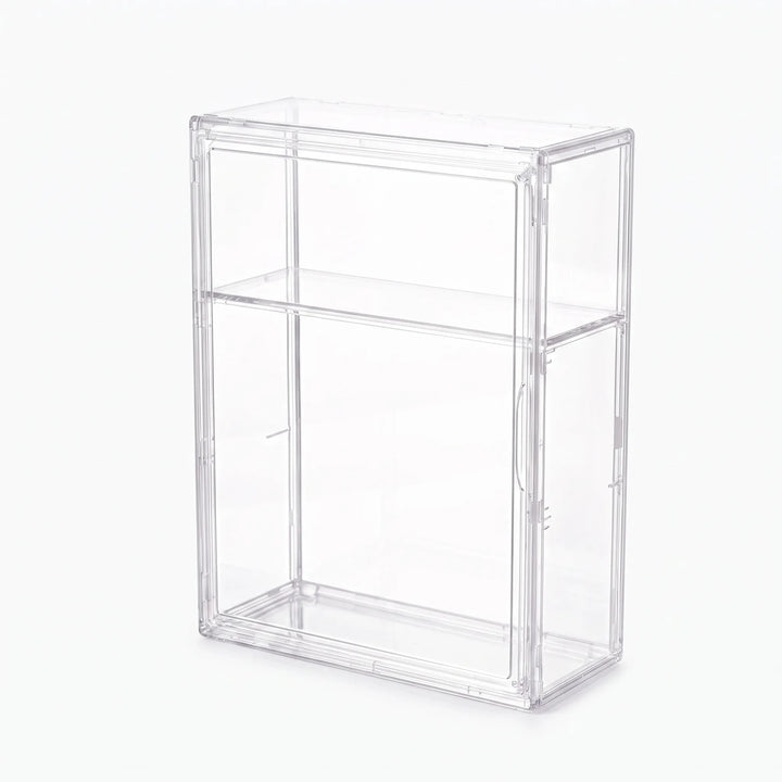 Transparent Stackable Desktop Storage Unit - Claristack