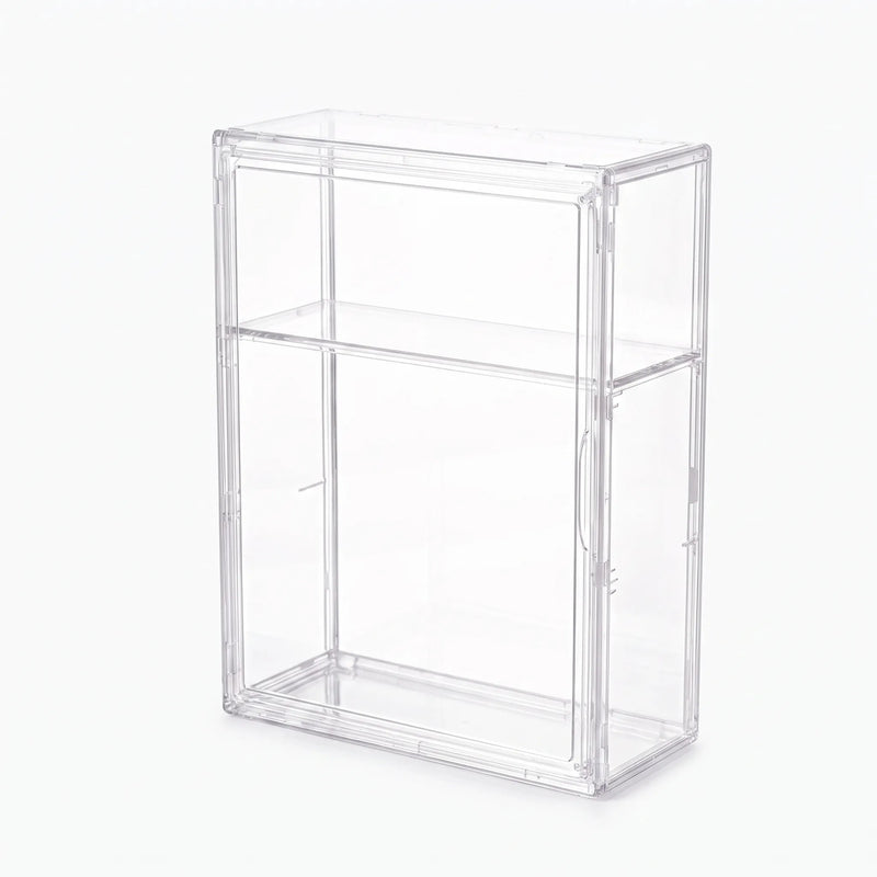 Transparent Stackable Desktop Storage Unit - Claristack