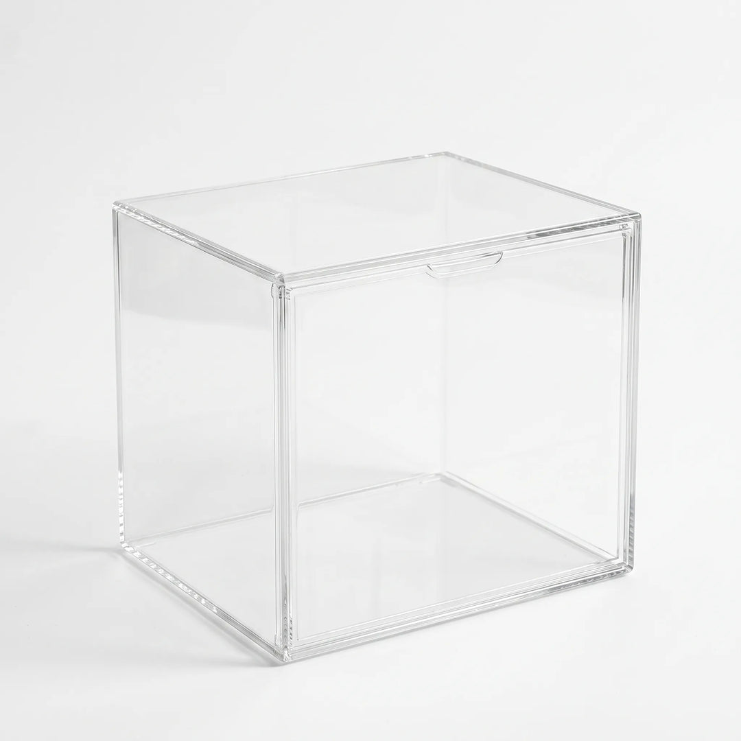 Transparent Stackable Desktop Storage Unit - Claristack