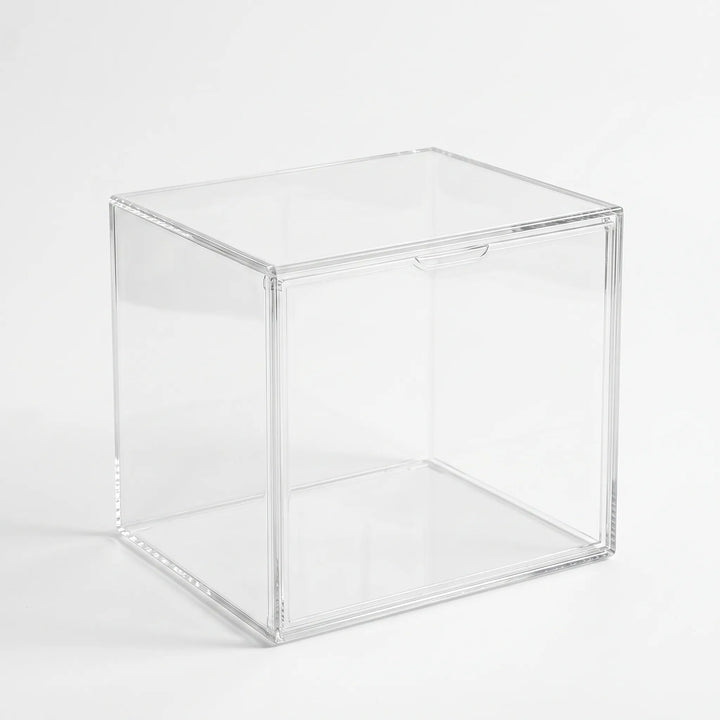 Transparent Stackable Desktop Storage Unit - Claristack