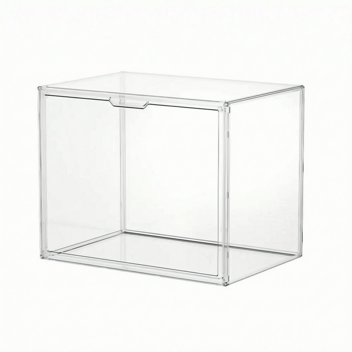 Transparent Stackable Desktop Storage Unit - Claristack
