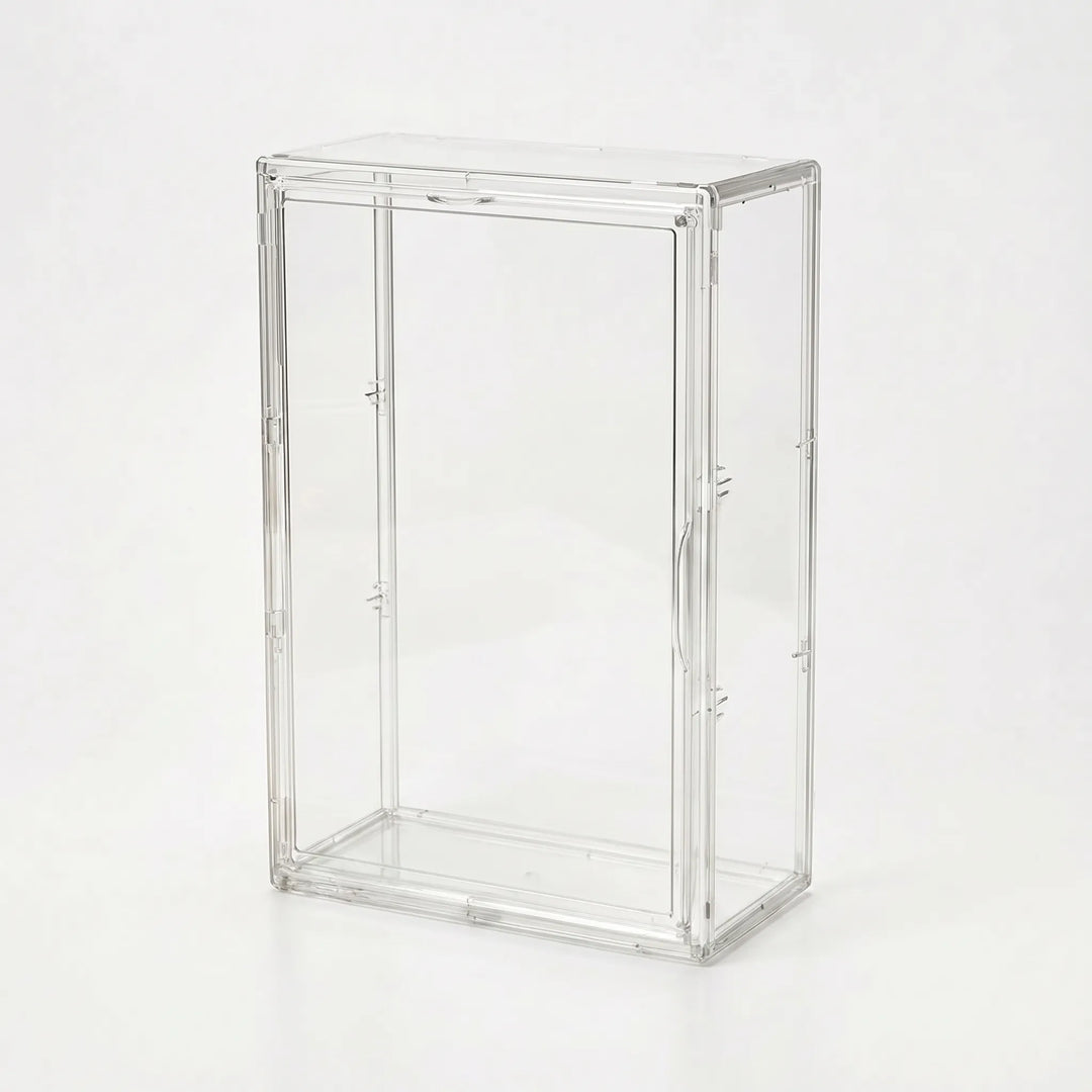 Transparent Stackable Desktop Storage Unit - Claristack