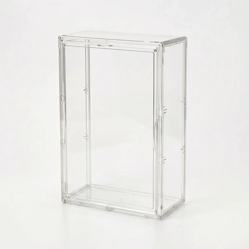 Transparent Stackable Desktop Storage Unit - Claristack