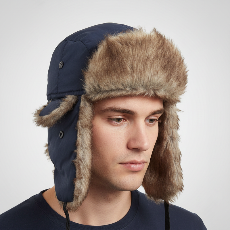 Trapperstil Mit Ohrklappen - TrapperCozy
