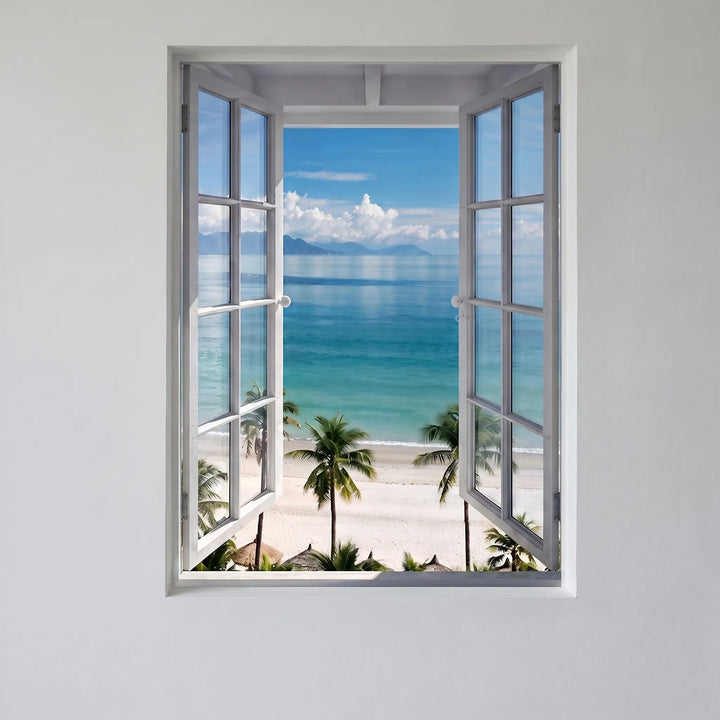 Trompe L'oeil Coastal Wall Print - Vistrio