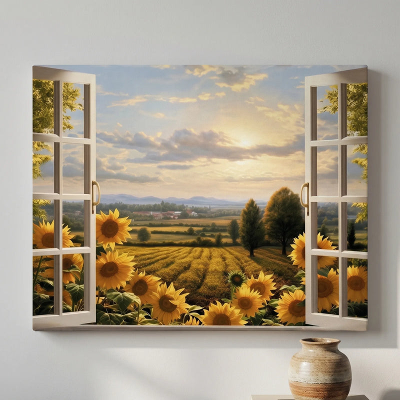 Trompe L'oeil Coastal Wall Print - Vistrio