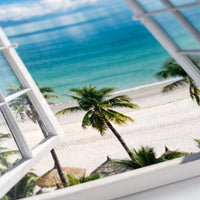 Trompe L'oeil Coastal Wall Print - Vistrio