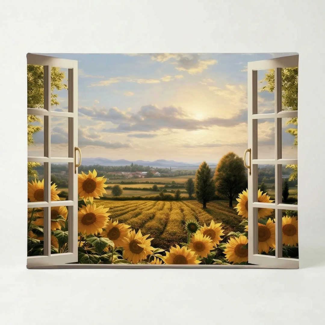 Trompe L'oeil Coastal Wall Print - Vistrio