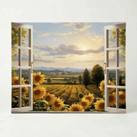 Trompe L'oeil Coastal Wall Print - Vistrio