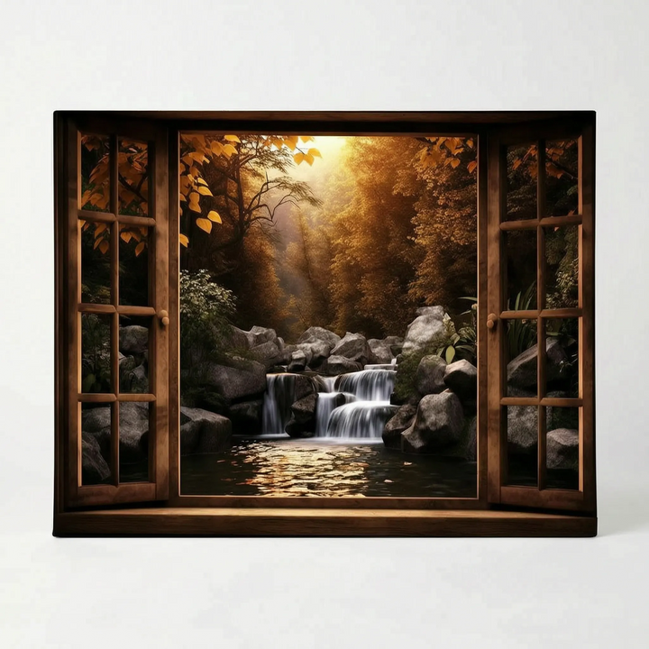 Trompe L'oeil Coastal Wall Print - Vistrio