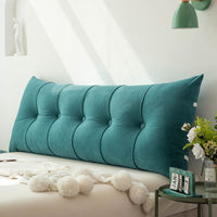 Tufted Backrest Wedge Pillow - Bedvora