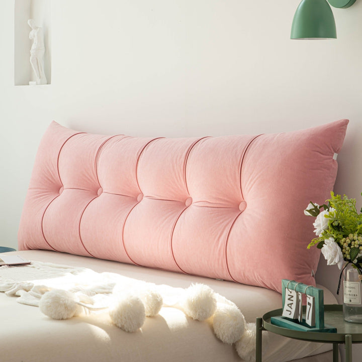 Tufted Backrest Wedge Pillow - Bedvora