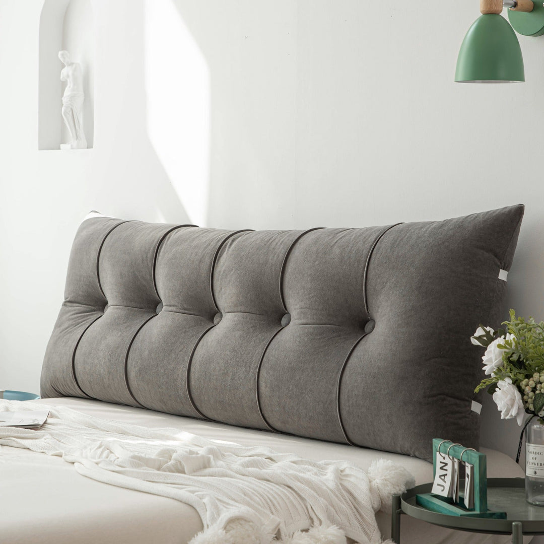 Tufted Backrest Wedge Pillow - Bedvora