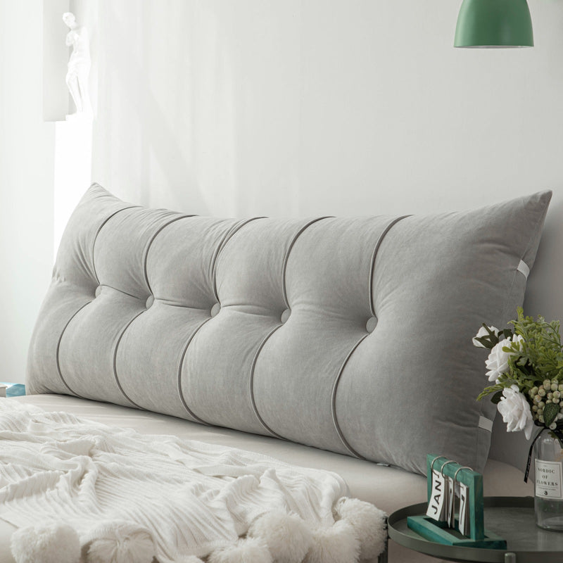 Tufted Backrest Wedge Pillow - Bedvora