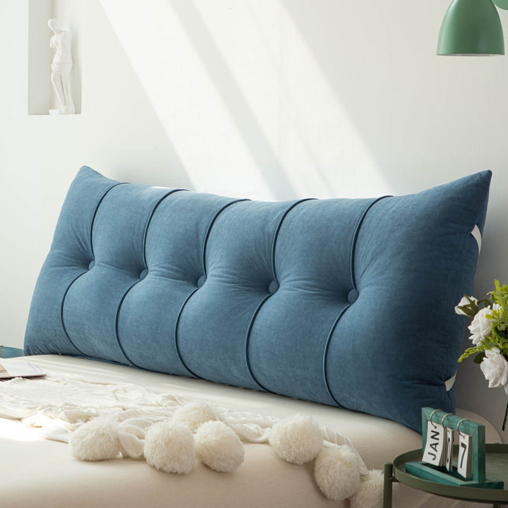 Tufted Backrest Wedge Pillow - Bedvora