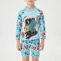 Two-Piece Children's Swimsuit - Kelpien