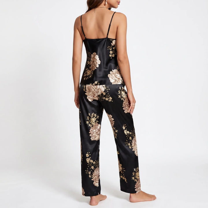 Two-Piece Floral Print Pyjama Set - Christy