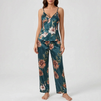 Two-Piece Floral Print Pyjama Set - Christy