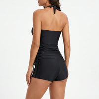 Two-Piece Halter Neck Tankini - Sunova