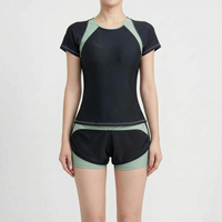 Two-Piece Rash Guard Set - PlungeSet