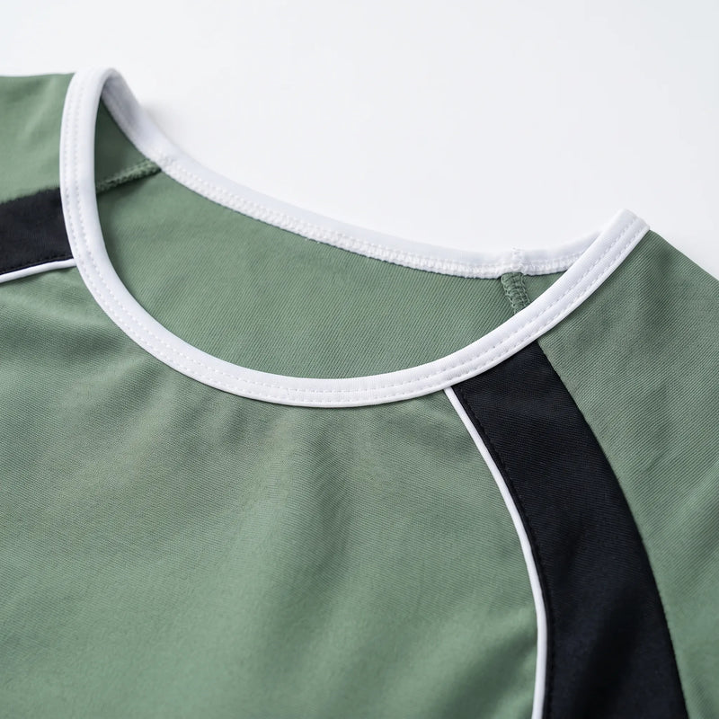 Two-Piece Rash Guard Set - PlungeSet