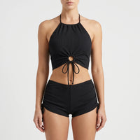 Two-Piece Ribbed Swimsuit Set - Zarley