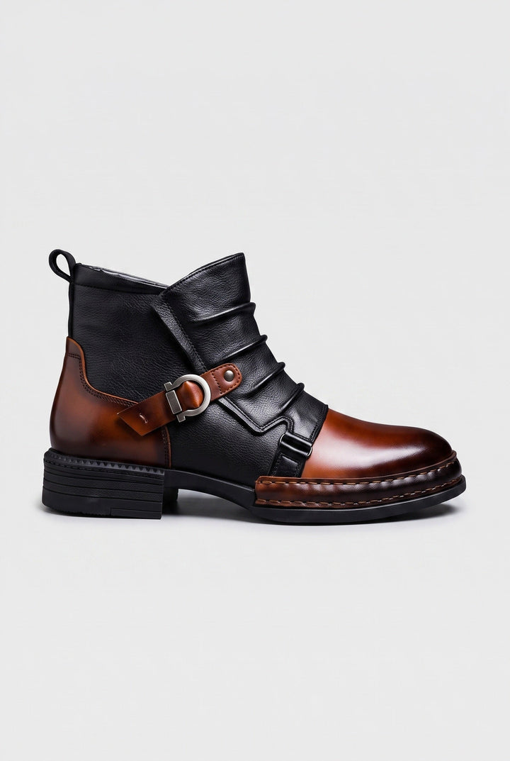 Two-Tone Men's Ankle Boots - Joseph