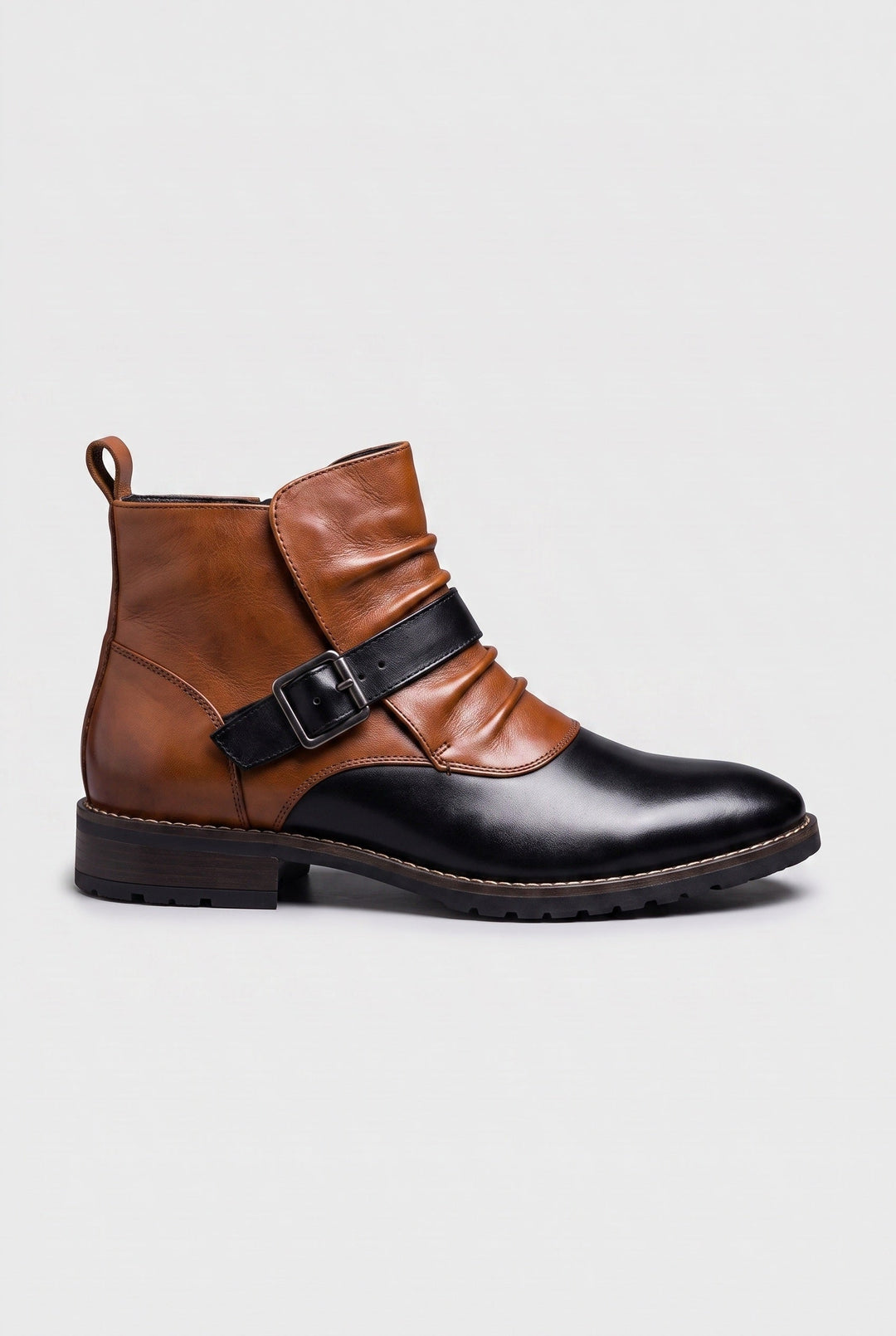 Two-Tone Men's Ankle Boots - Joseph