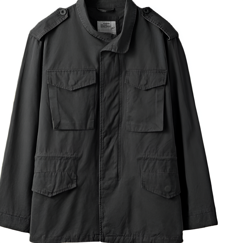 Men's Military Jacket with Practical Pockets – Enzo
