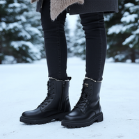 Black winter boots - Sarah